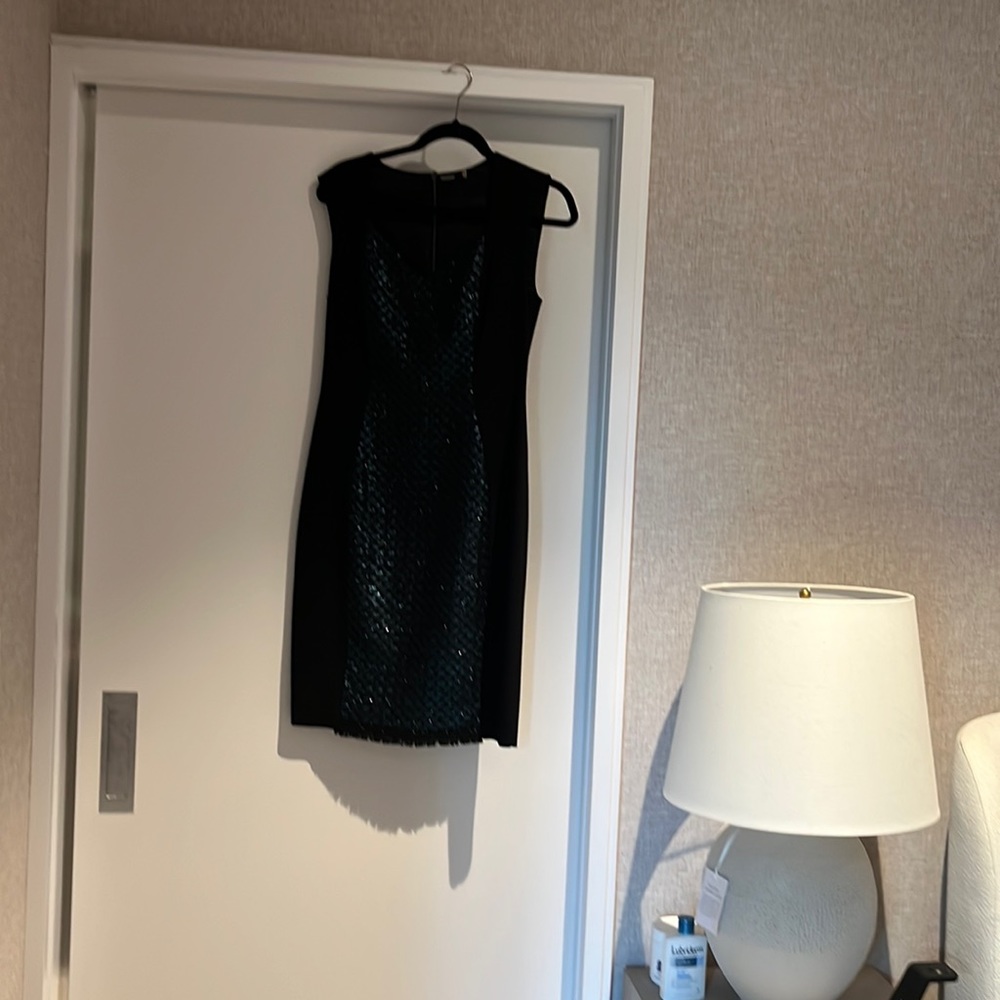 black dress